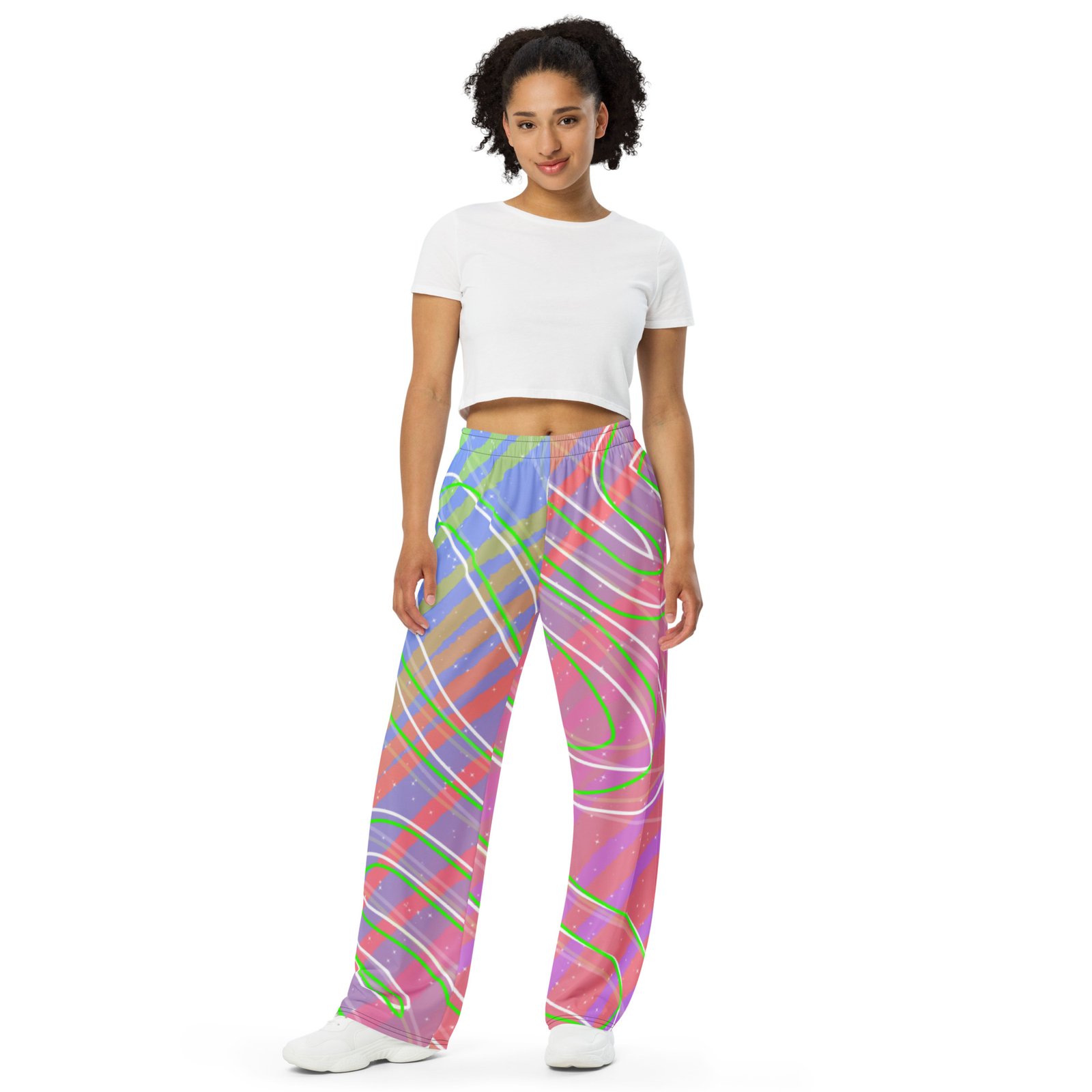 Trippy Print PJ Pant