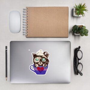 Coffee Cat Sticker